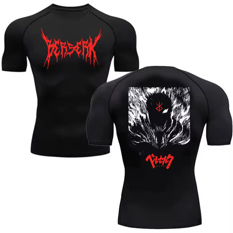 👕 💪🏻T-shirt Compression Musculaire BERSERK