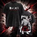 👕 T-shirt Oversize BAKI HANMA – Édition Dark Streetwear